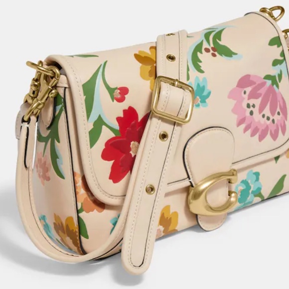 Coach Bags Coach Soft Tabby Shoulder Bag With Floral Bouquet Print